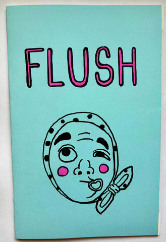 Flush. A personal (and scientific) investigation into alcohol flushing, genetics, and why drinking makes some people violently ill. Includes family lore, a disastrous wedding story, and the strange politics of alcohol. Fully risograph printed. 39 Pages.