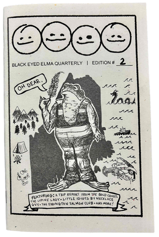 Summer Quarterly #2: All 40 pages are riso! Featuring: a trip to the bold coast, the lupine lady, Maine’s best strawberries, collages about traffic, new music from Swimrest, and more!