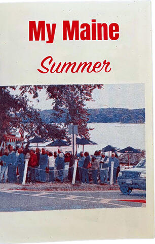 My Maine Summer: A 12 page riso collage zine roasting Red’s Eats, tourists, and second homeowners in Maine. If you loved Pickleball Mayhem, you will enjoy this one.